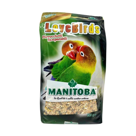 Seminte - Amestecuri de seminte - Semințe Manitoba Lovebirds 800g pentru agapornis și inseparabili