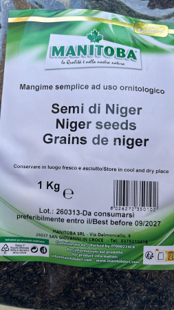 Hrana pentru canari - Seminte niger Manitoba 1 kg
