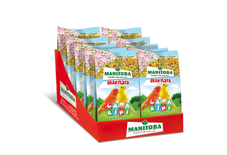 Seminte - Amestecuri de seminte - Seminte pentru canari Manitoba Canarini Gran Festa 500 g