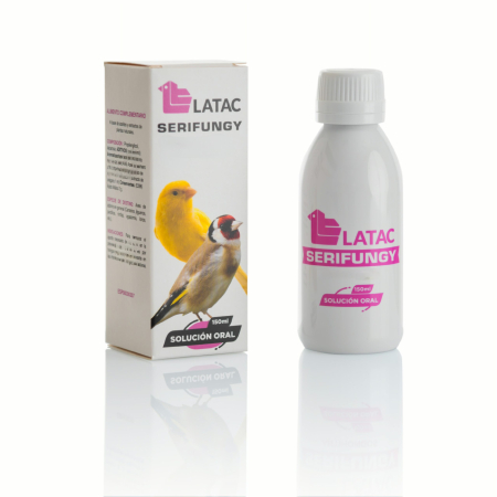 Sanatate - Latac Serifungy 150 ml – Supliment lichid pentru păsări ornamentale