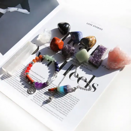 Cutie Cadou Kit Cristale Bioenergetice