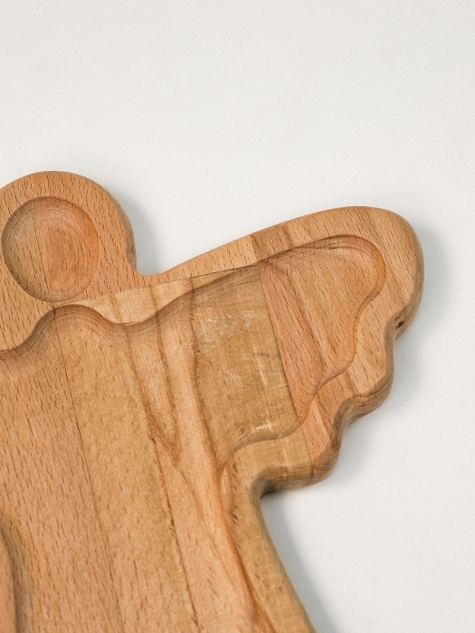 Set 5 Platouri de Servire de Crăciun Nordkapp din Lemn de Fag – 2 Dreptunghiulare & 3 Pătrate [7]