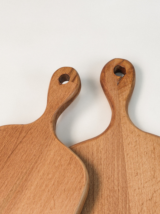 Set 2 Tocătoare Tromso din Lemn de Fag – Placă de Tăiat și Servit, Două Dimensiuni Utile [3]