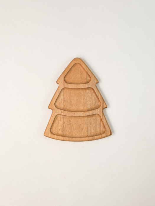 Set 5 Platouri de Servire de Crăciun Nordkapp din Lemn de Fag – 2 Dreptunghiulare & 3 Pătrate [2]