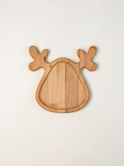 Set 5 Platouri de Servire de Crăciun Nordkapp din Lemn de Fag – 2 Dreptunghiulare & 3 Pătrate [5]