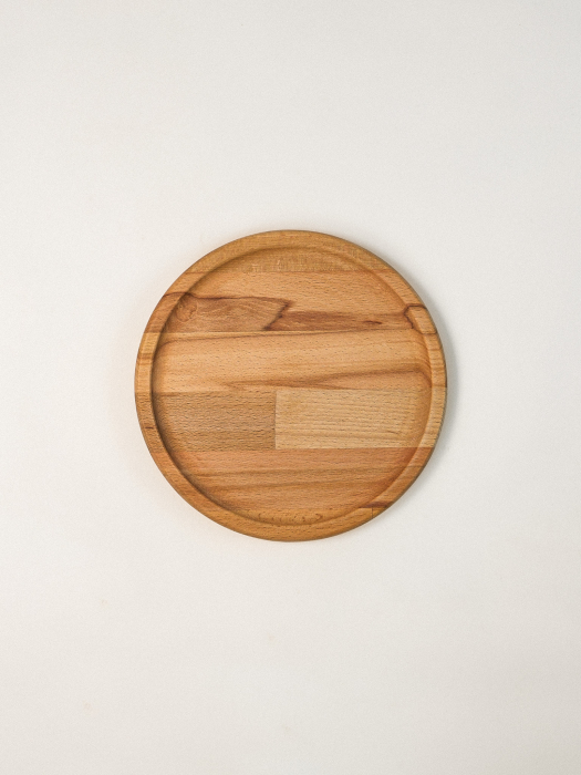 Farfurie/Platou Rotund Nordby din Lemn de Fag – Design Natural și Versatil, 30 cm [2]