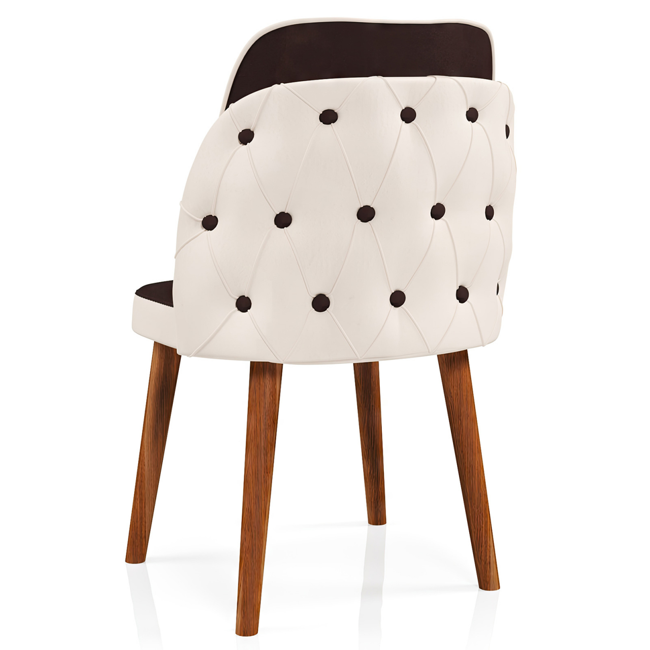 Scaunul Royale Maro-Crem: Eleganță și Confort pentru Fiecare Spațiu [2]