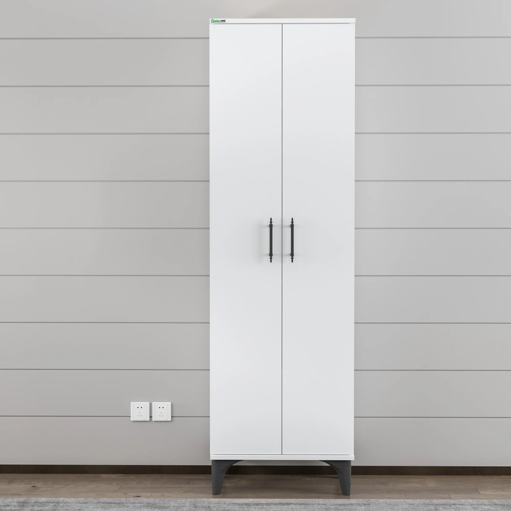 Vestiar Suspendat Alb Lucios - Mobilier Modern și Practic din PAL Premium [3]