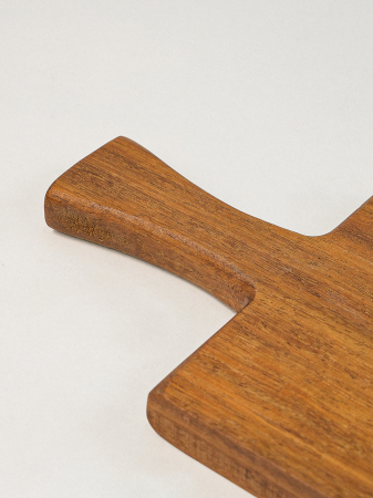 Platou de Servire Lung Volda din Lemn de Fag – Ideal pentru Charcuterie și Brânzeturi, 46x15 cm [2]