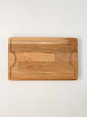 Tocător Gros Molde pentru Carne din Lemn de Fag – Placă Masivă de Tăiat și Servit, 39x24 cm [1]