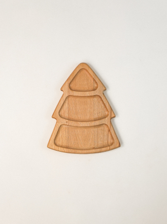 Set 5 Platouri de Servire de Crăciun Nordkapp din Lemn de Fag – 2 Dreptunghiulare & 3 Pătrate [1]