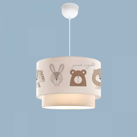 Casa Modern Sarkıt Avize "Prăjitură" din Țesătură pentru Camera Copilului - Un Decor Dulce și Vesel - CMD-2995 [1]