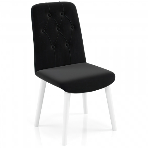 Scaun - Babyface Elite Scaun Negru - Eleganță și Confort pentru Casa Ta