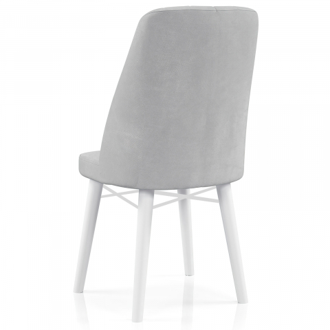 Babyface Grand Scaun Gri - Scaun Elegant și Durabil din Lemn pentru Bucătărie și Sufragerie [1]