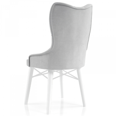 Babyface Majestic Scaun Gri - Scaun Elegant și Confortabil din Lemn pentru Interior [1]