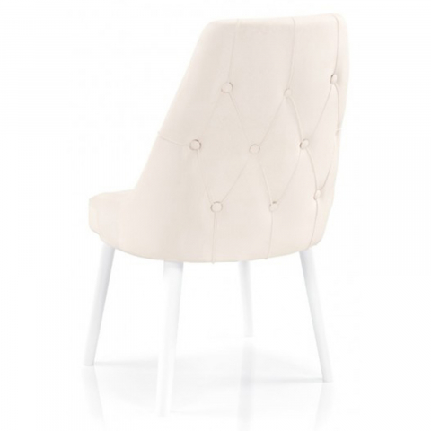 Scaunul Babyface Prima Crem - Confort și Eleganță pentru Casa Ta [1]