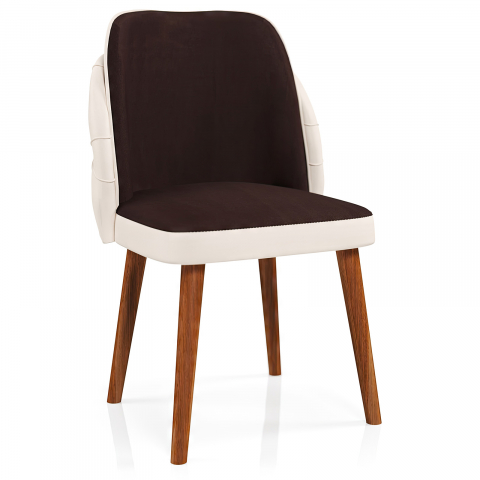 Scaunul Royale Maro-Crem: Eleganță și Confort pentru Fiecare Spațiu [2]