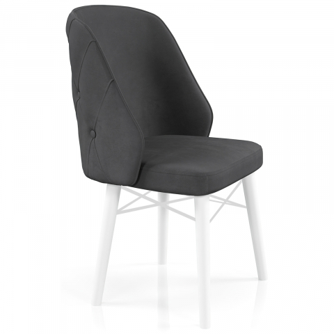 Mobilier - Babyface Supreme Scaun Gri închis - Design Elegant și Confortabil pentru Orice Spațiu