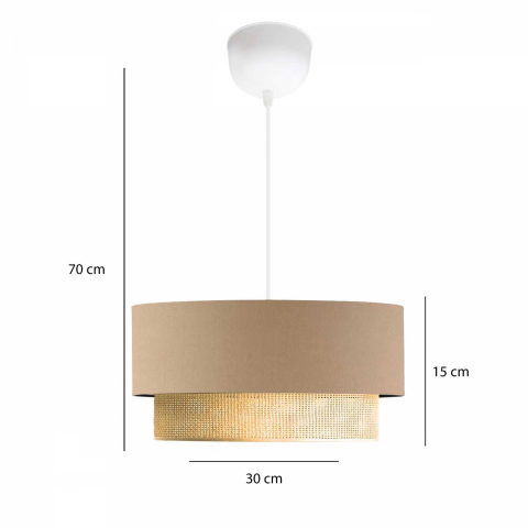 Casa Modern Aviză Sarkıt Bohemă din Țesătură - Eleganță și Stil Autentic pentru Locuința Ta - CMD-3323 [2]