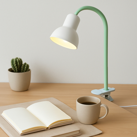 Veioze & lampi birou - Casa Modern Lampă de Masă și Veioză Visby Verde Mentă - Funcționalitate și O Notă de Culoare în Casa Ta - CMD241898