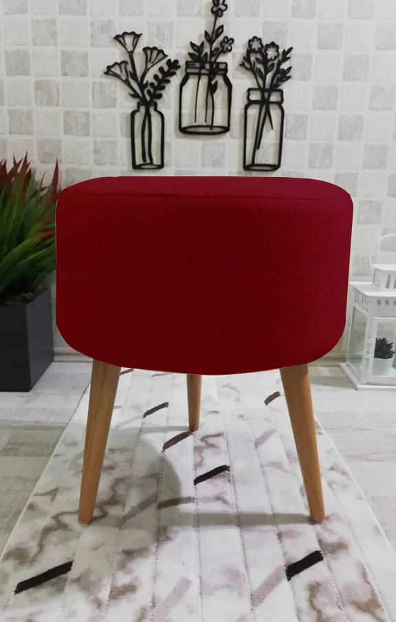 Iluminat - Casa Modern Taburet Petra Burgundia - Compact, Elegant și Versatil