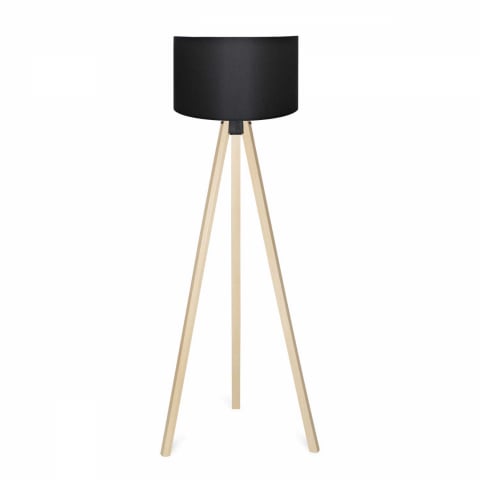 Lampadare - Lampa de podea Casa Modern trepied lemn design modern E27