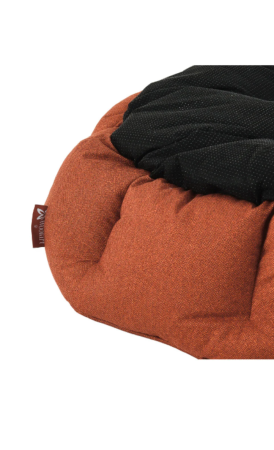 Animale de companie - Pat de lux Sprit pentru pisici/câini, bază antiderapantă, material certificat, lavabil, umplutură cu