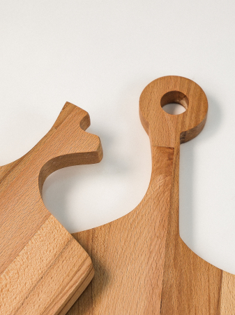 Set 2 Tocătoare Alesund din Lemn de Fag – Design Natural și Versatil pentru Bucătărie [2]