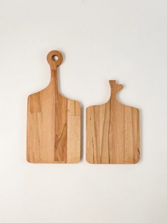 Set 2 Tocătoare Alesund din Lemn de Fag – Design Natural și Versatil pentru Bucătărie [1]