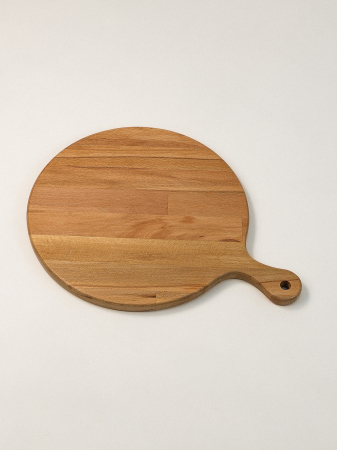 Echipamente de bucătărie - Tocător Rotund Hammerfest din Lemn de Fag – Placă de Servire Elegantă, 42 cm