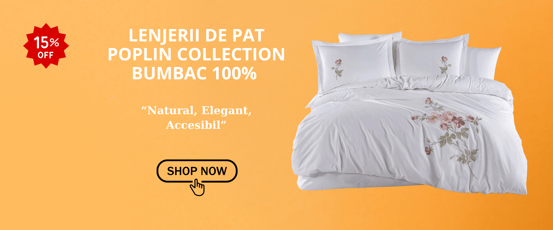 Lenjerii de pat Poplin - PC3