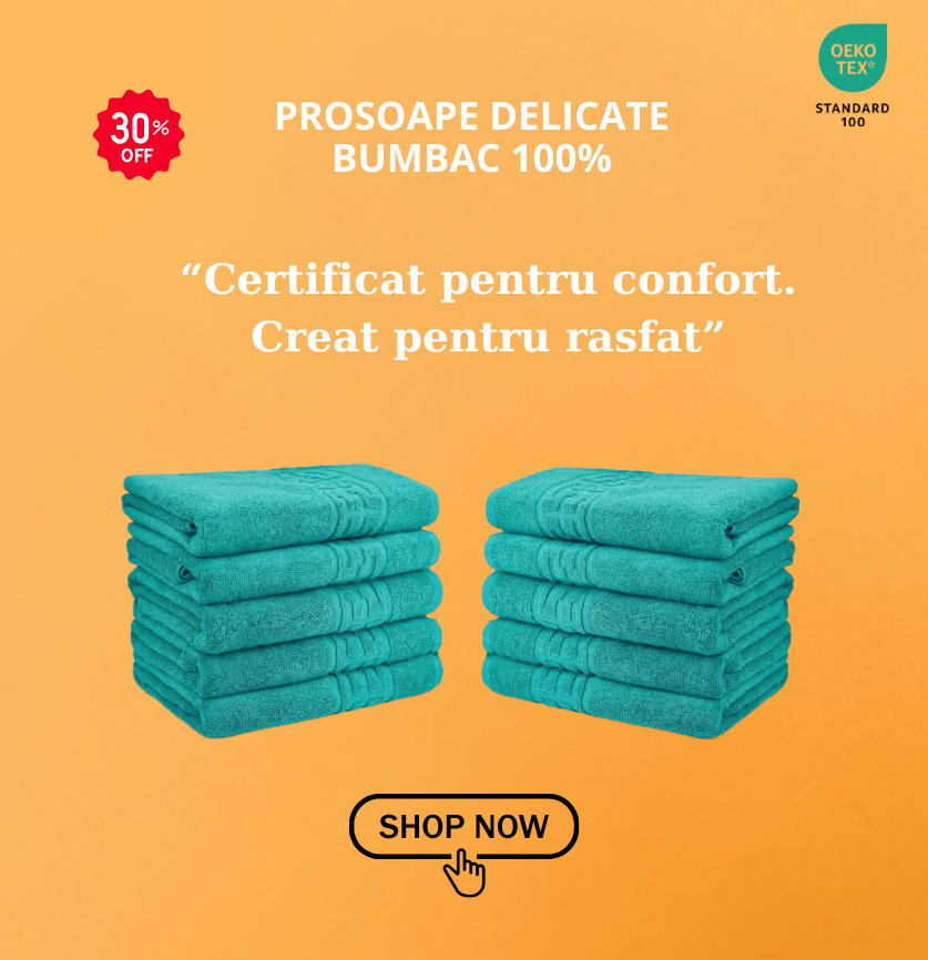 Prosoape Bumbac 100%- Tel 4