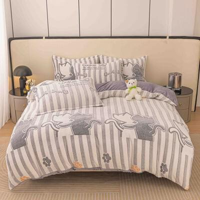 Lenjerie pat Cocolino , 4 Piese , cu elastic [1]