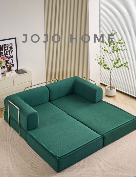 Canapea Premium Modulara Innova - HD Foam Verde [2]