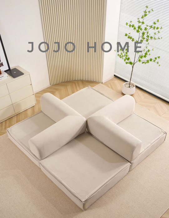 Canapea Premium Modulara Innova - HD Foam Ivoire [3]