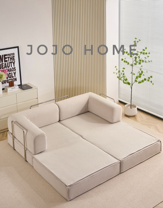 Canapea Premium Modulara Innova - HD Foam Ivoire [2]