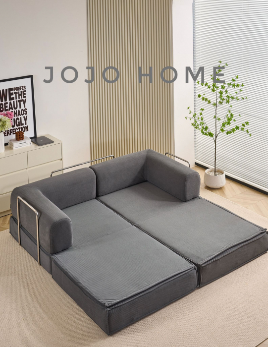 Canapea Premium Modulara Innova - HD Foam Gri [2]