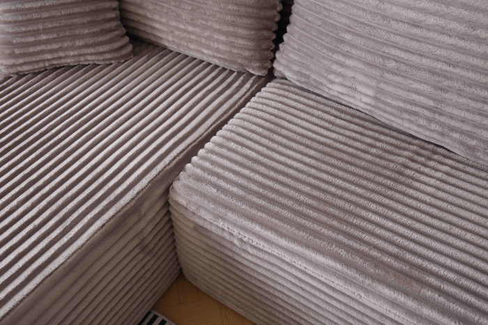 Canapea Premium Modulara Linea - HD Foam Bej [6]