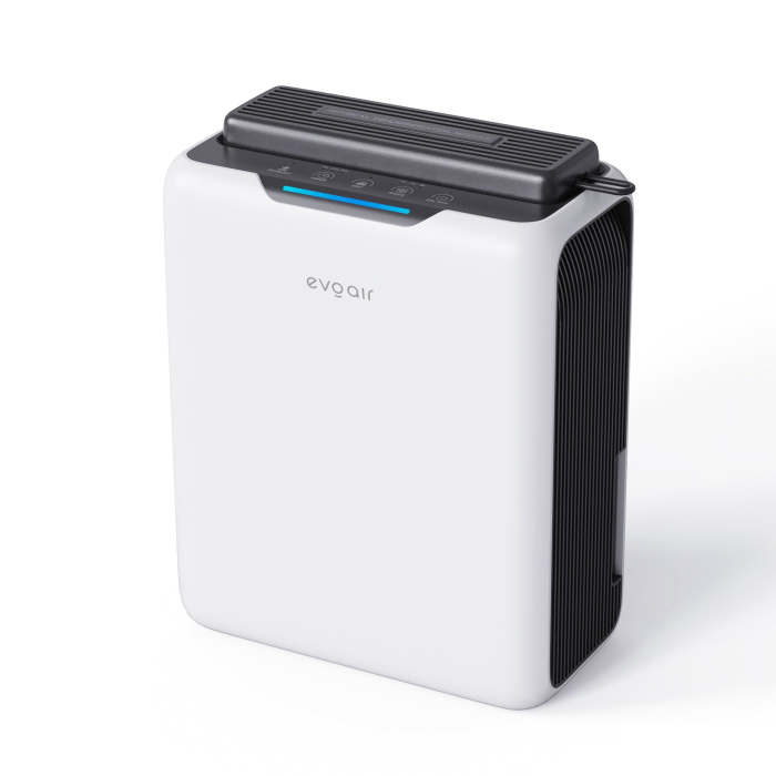 Dezumidificator aer Evoair HUMIXDUO, 500ml/24h, 3 Moduri funcționare, Silențios, Lumină Ambientală, Rezerva cu Silicagel, Timer 48h, Rezervor 2.5l, Alb [5]