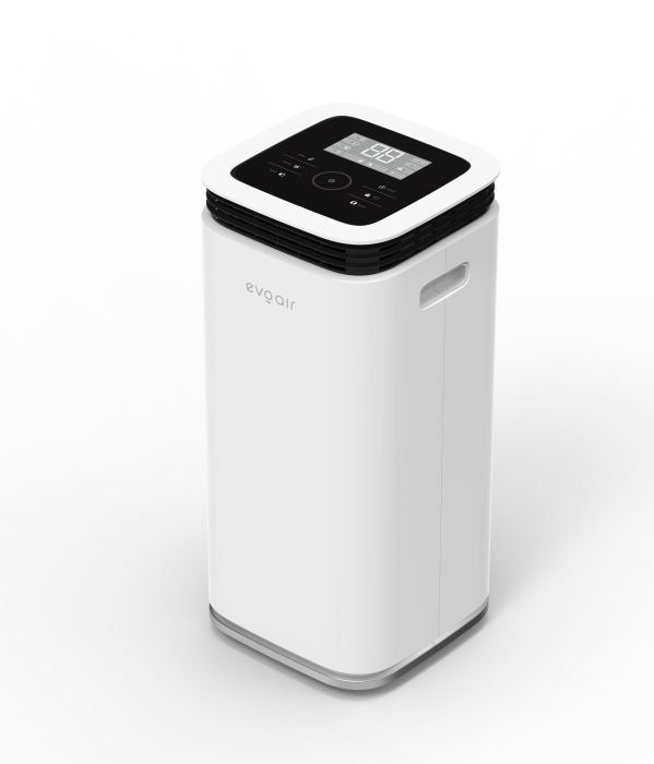 Dezumidificator evoair, FlexiDry 22 Smart, 22l/24h Senzor de Umiditate, Functie Ionizare, Uscare Rufe, Rezervor 4.5l, Alb [3]