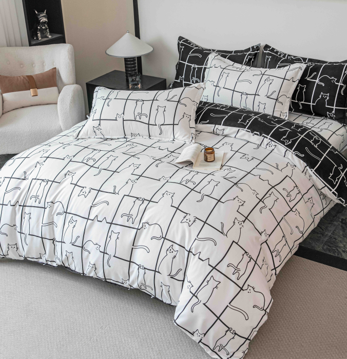 Lenjerie de pat 6 Piese Finet Premium - LPBF6P113 [2]