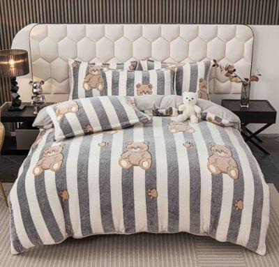Lenjerie pat Cocolino 4 Piese cu elastic [1]