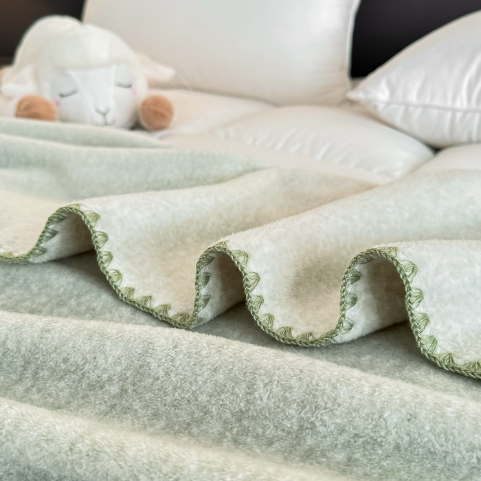 Patura Premium Tip Casmir 200x230 cm - Verde Menta [3]