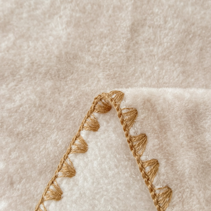 Patura Premium Tip Casmir cu Capsa 100x140 cm - Bej [3]
