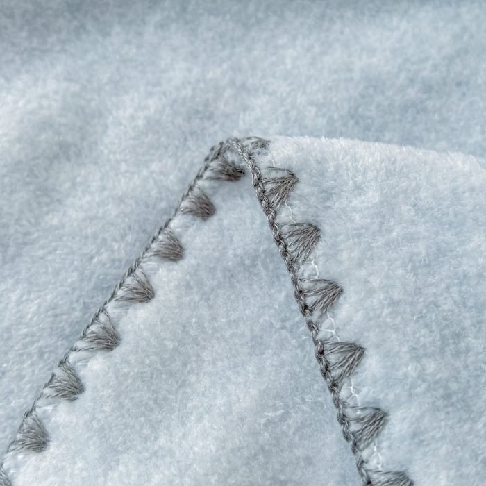 Patura Premium Tip Casmir cu Capsa 100x140 cm - Bleau [3]