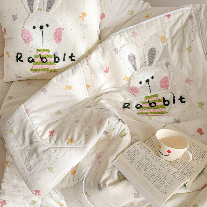 PiloPerna Rabbit 2 in 1 - Pilota transformabila in perna, 100% Bumbac, Casimi [3]