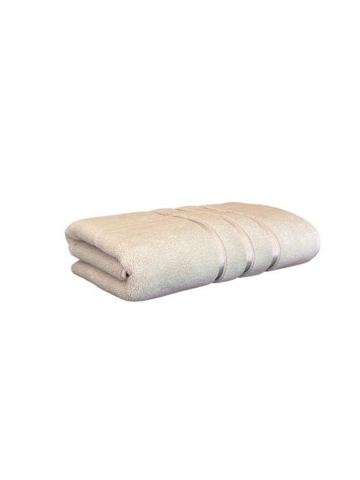 Prosop Baie din Microbumbac 100%, Ultra Pufos, Model Dungi Soft [1]