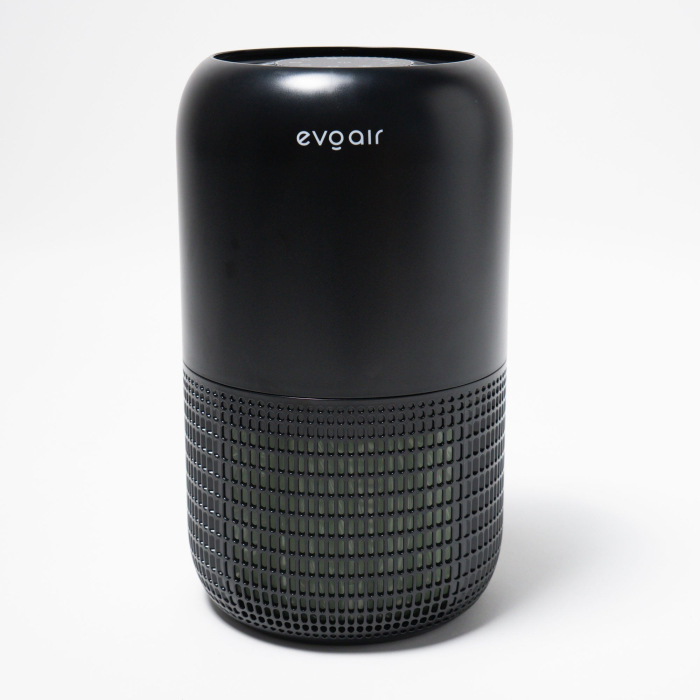 Purificator de aer Evoair, Yuvo, Lampă UV-C, Filtru 3in1, True Hepa, Carbon Activ, Pre-filtru, 4 viteze, Funcție Polen/Animale, Mod Noapte, Blocare Ecran, Lumină Ambientală, Negru [2]