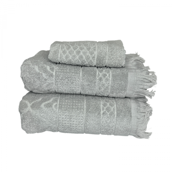 Set Cadou 3 Prosoape, Dimensiuni Mixte - Royal Collection Bej [3]
