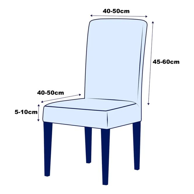 Set Huse Scaune , Set 4 bucati, H30 [2]